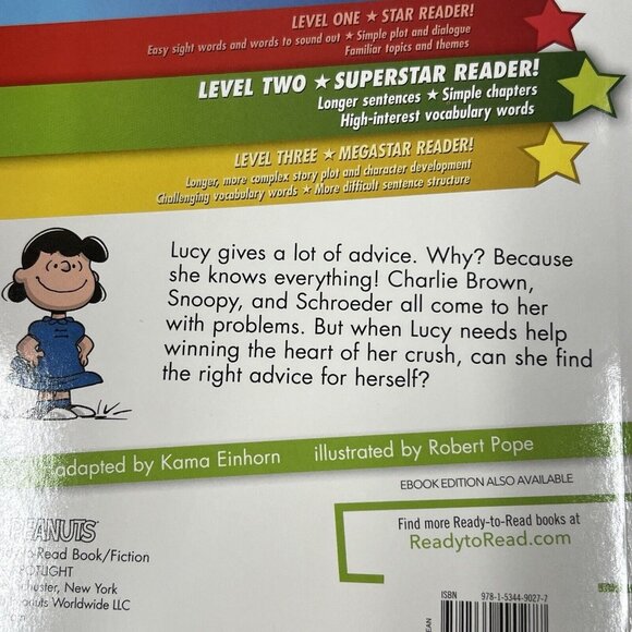 Ready To Read Level Two 3-Peanuts Charlie Brown Paperback Learning Books Set - Picture 7 of 16